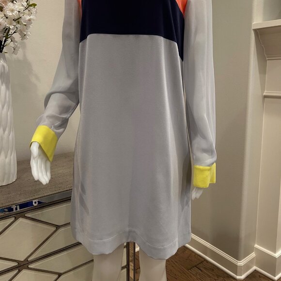 BCBGMaxazria Cally Haze Combo Color-block Dress - Picture 2 of 5